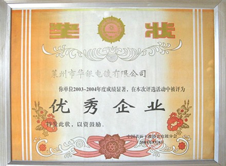 優(yōu)秀企業(yè)